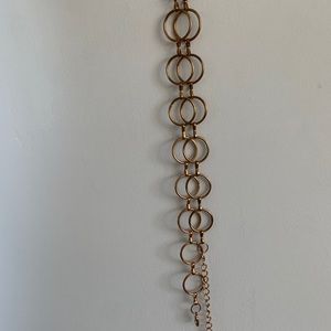 Gold Loop Chain Belt